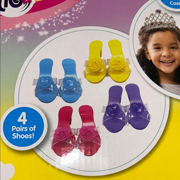 Rainbow Star            Shoes & Tiara Set - Picture 9 of 10